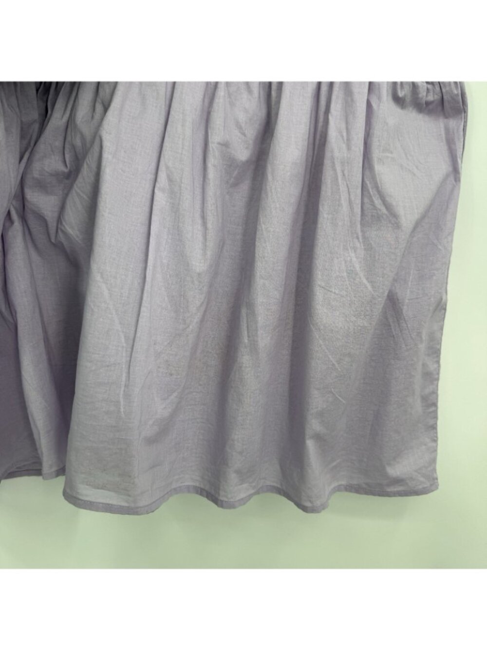Tuckernuck Lavender Mallie Midi Dress sz XS 100% Cotton Smocked Purple *READ* - Picture 11 of 16